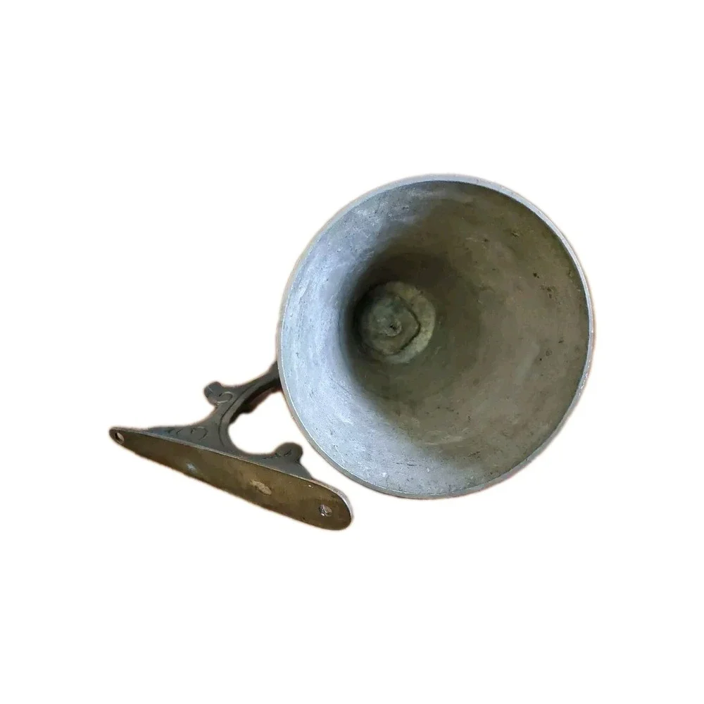 Vintage Solid Brass Hanging Bell with‎ Mallet